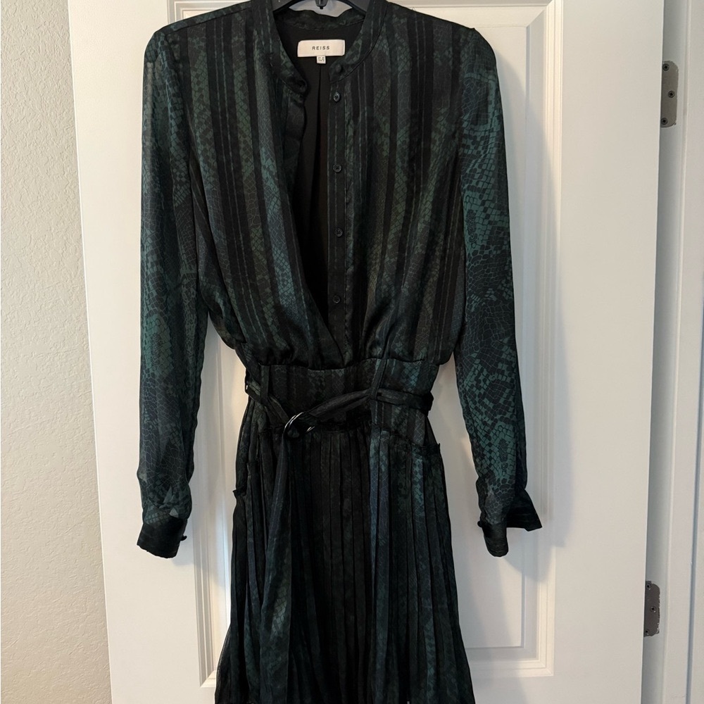 Reiss snake Patterned Dress